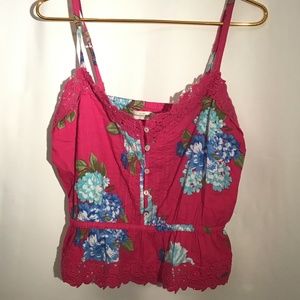 ABERCROMBIE & FITCH ✨ floral tank top